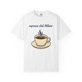 Coffee Cup Shirt Coffee Foodie Gift Women Minimalist Tee Mug T-Shirt Coffee Fan Coffee Mug Graphic Retro Steam Tshirt