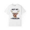 Stag Art Shirt Christmas Nature Gift Women Animated Tee Deer T-Shirt Xmas Fan Cartoon Tshirt Wilderness Graphic Old School Rack Tshirt