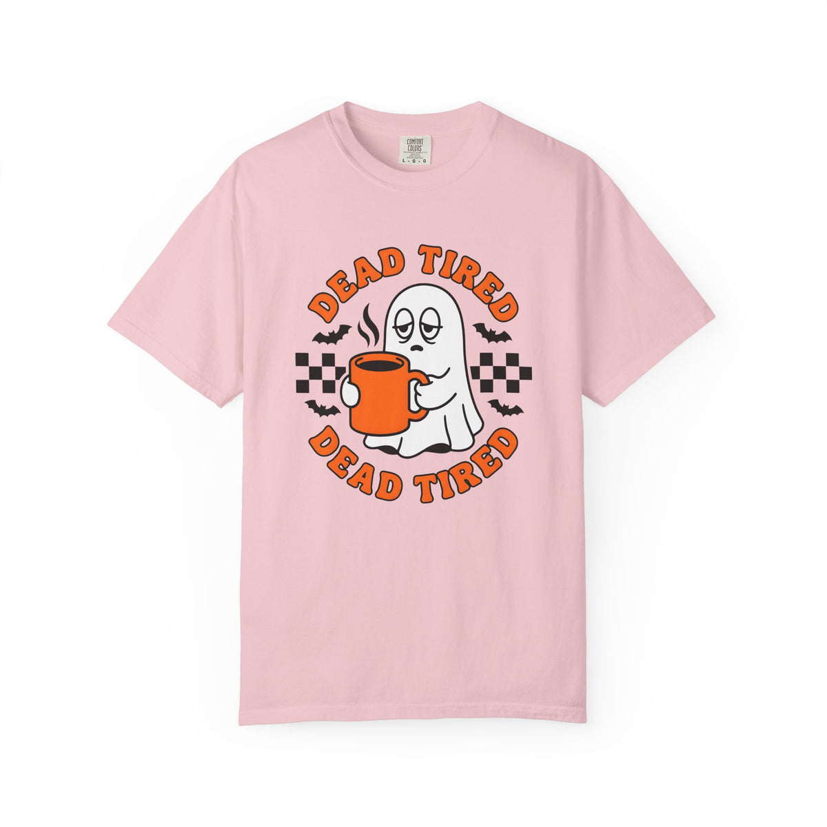 Ghost Coffee Shirt Halloween Coffee Unisex Gift Cartoon Tee Coffee T-Shirt