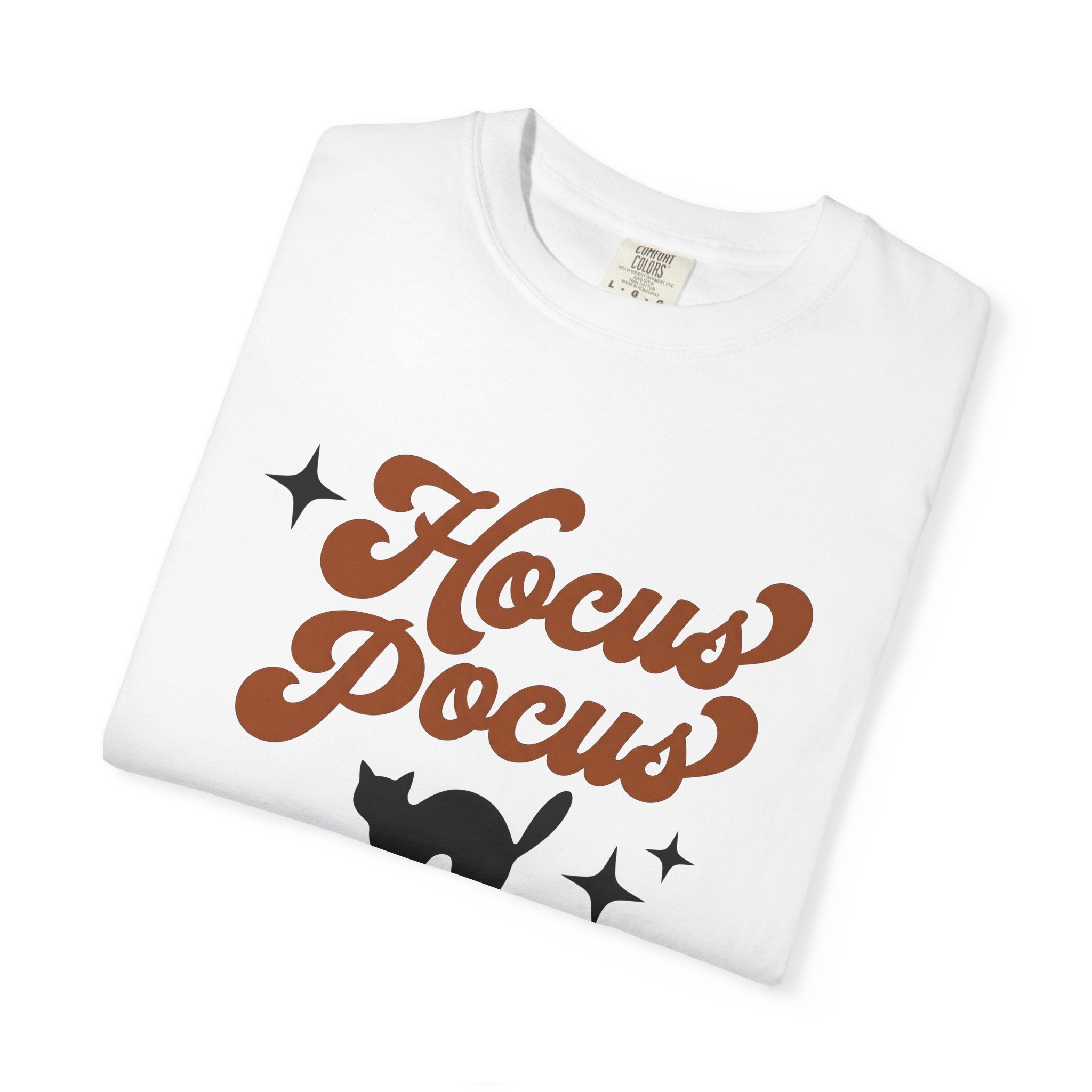 Black Cat Shirt Halloween Magic Gift Women Vintage Tee Cat T-Shirt Horror Fan Retro Tshirt Mystical Graphic Simple Stars Tshirt