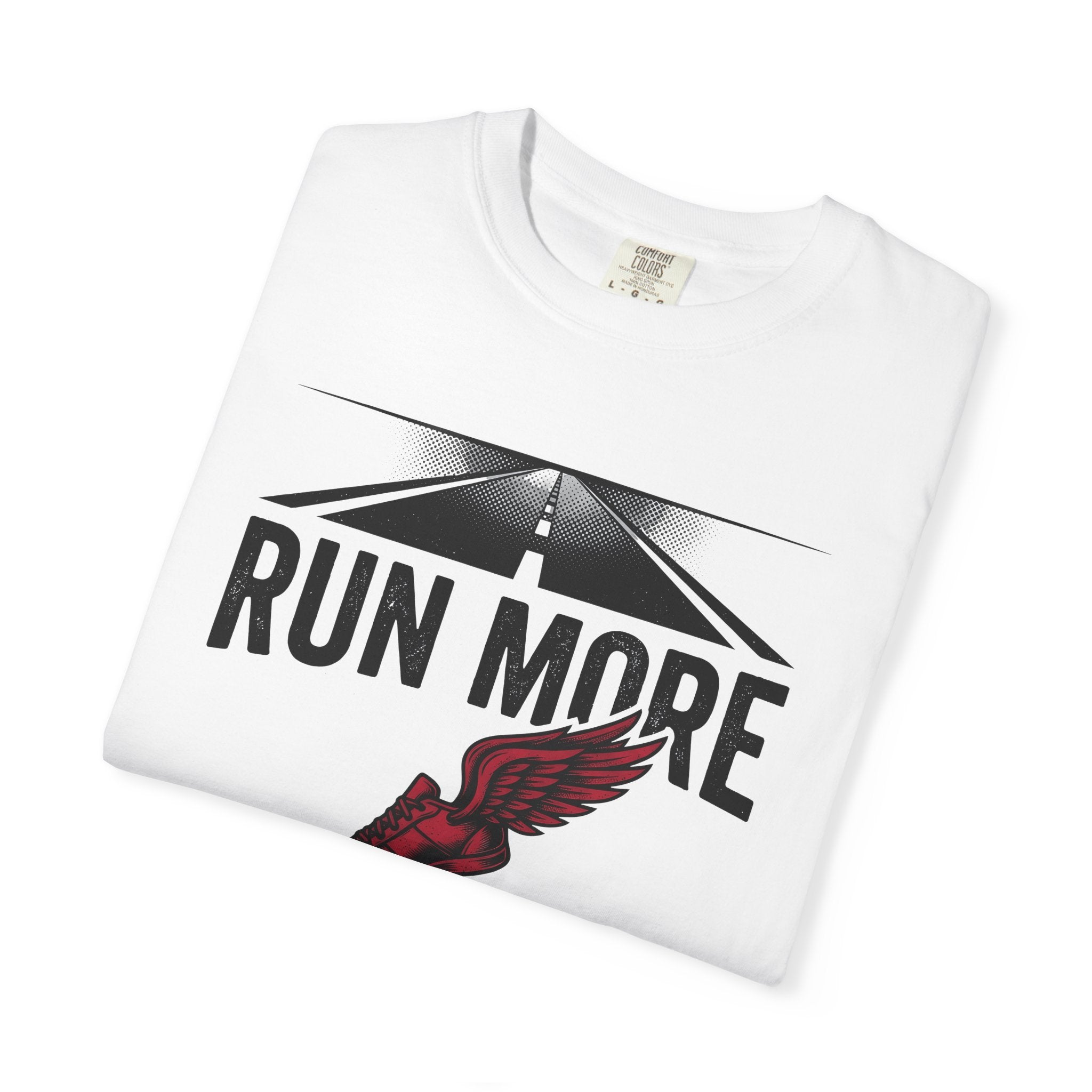 Flying Shoe Shirt Running Exercise Gift Women Classic Tee Shoelace T-Shirt Runner Enthusiast Vintage Tshirt Fitness Graphic Old School