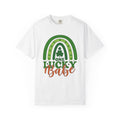 Shamrock Rainbow Shirt St Patrick's Day Holiday Gift Women Bold Tee Rainbow T-Shirt St Patricks Fan Vintage Tshirt Celebration Graphic Retro