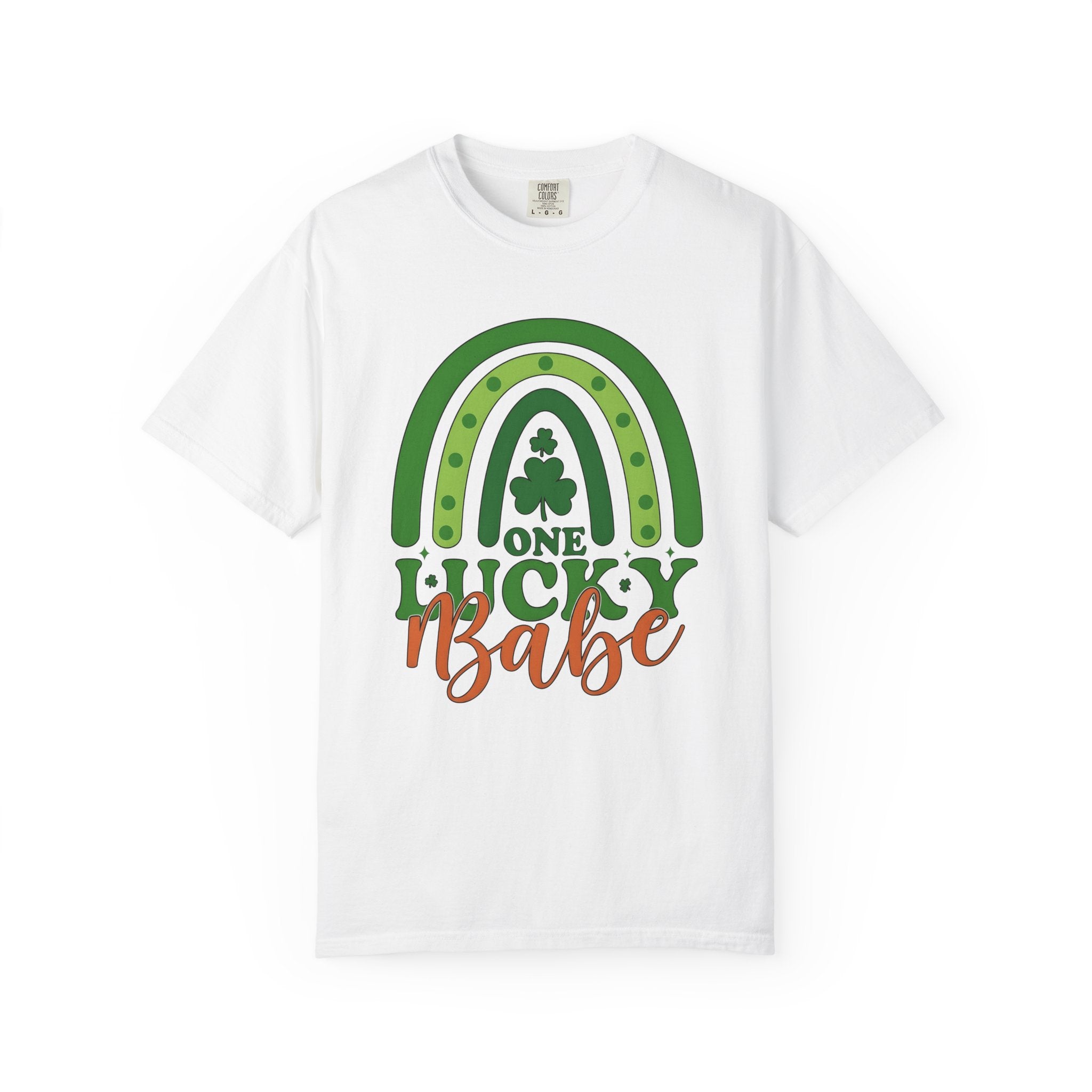 Shamrock Rainbow Shirt St Patrick's Day Holiday Gift Women Bold Tee Rainbow T-Shirt St Patricks Fan Vintage Tshirt Celebration Graphic Retro