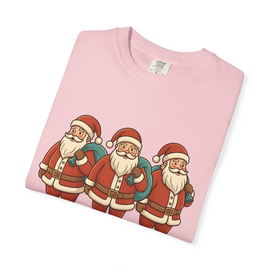 Santa Claus Shirt Christmas Holiday Gift Women Cartoon Tee Kris Kringle T-Shirt Christmas Fan Comic Tshirt Celebration Graphic Vintage Gift