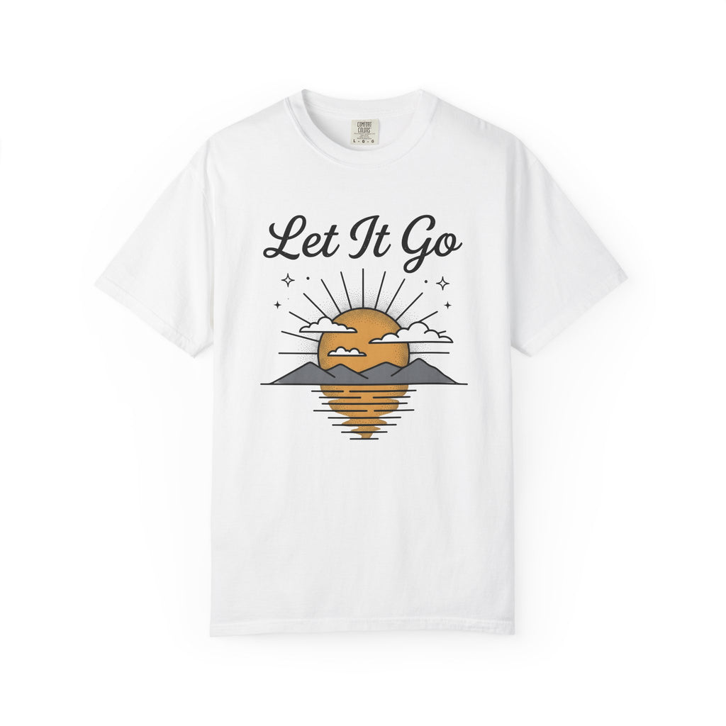 Sunset Hills Shirt Boho Chic Outdoors Gift Women Rustic Tee Hillside T-Shirt Bohemian Fan Vintage Tshirt Nature Graphic Simple Sky Tshirt