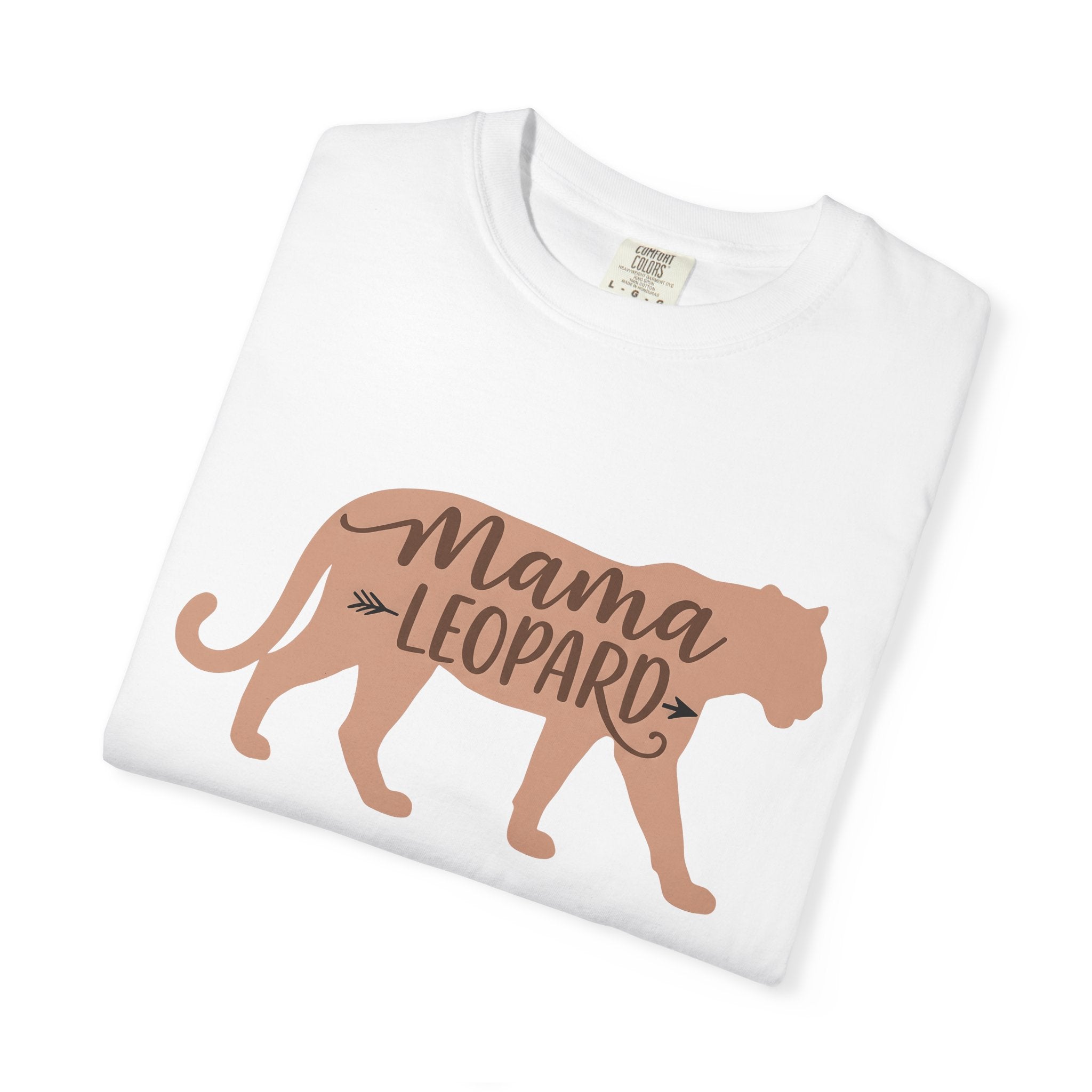 Leopard Silhouette Shirt Moms Animal Gift Women Boho Tee Leopard T-Shirt Motherhood Fan Bohemian Tshirt Wildlife Graphic Minimalist Arrow