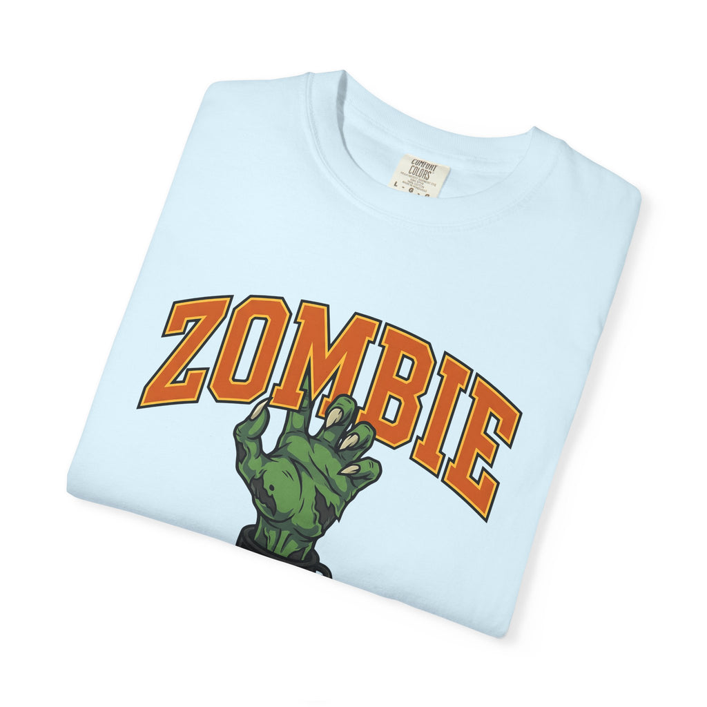 Undead Hand Shirt Halloween Thriller Gift Women Comic Tee Zombie Hand T-Shirt Horror Fan Cartoon Tshirt Suspense Graphic Thriller Graphic