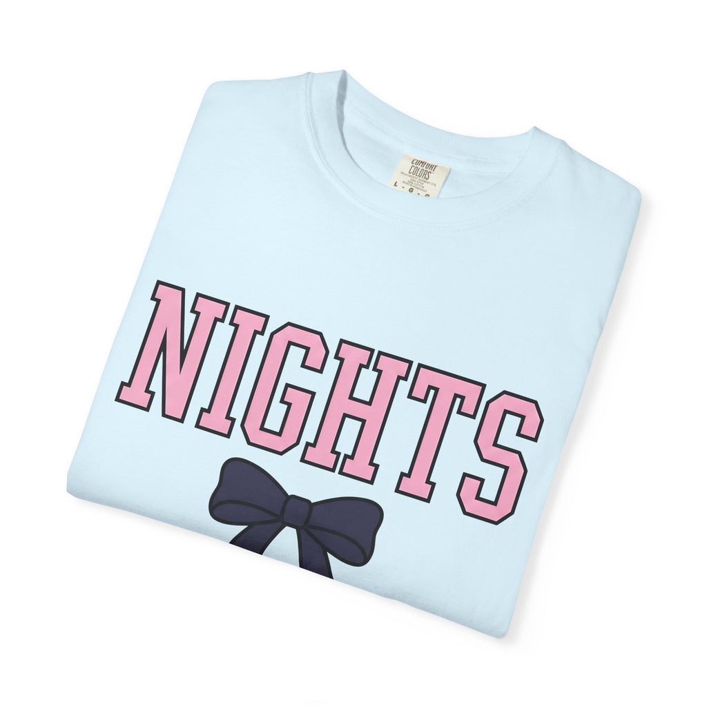 Bow Graphic Shirt Nurses Aesthetic Gift Women Bold Tee Ribbon T-Shirt Nurse Enthusiast Graphic Tshirt Visual Design Minimal Pastel Tshirt