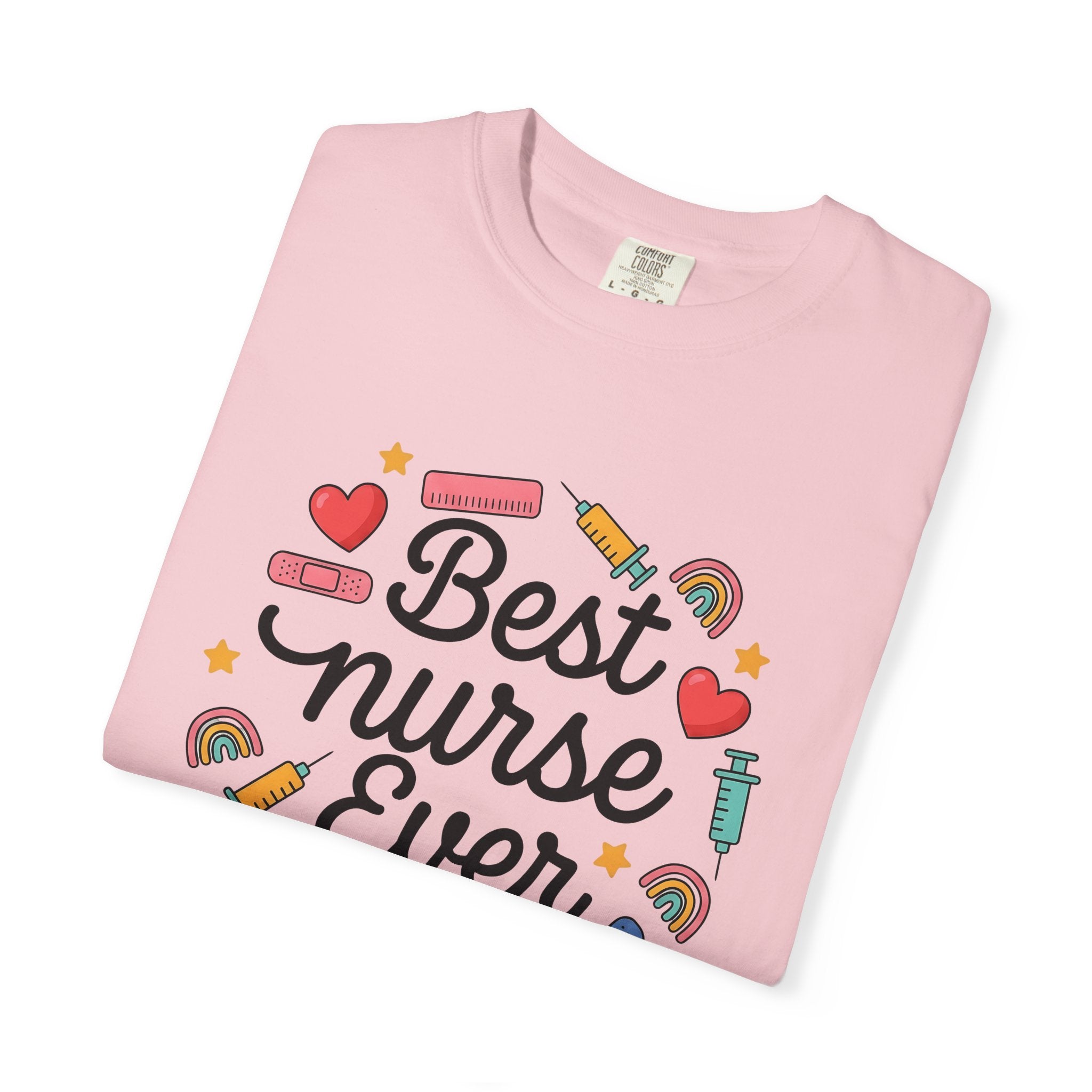 Nurse Illustration Shirt Nurse Gratitude Gift Women Cartoon Tee Nursing T-Shirt Nurse Enthusiast Caricature Tshirt Appreciation Graphic