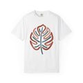 Monstera Leaf Shirt Boho Chic Botanical Gift Women Watercolor Tee Swiss Cheese Plant T-Shirt Bohemian Fan Watercolour Tshirt Floral Graphic