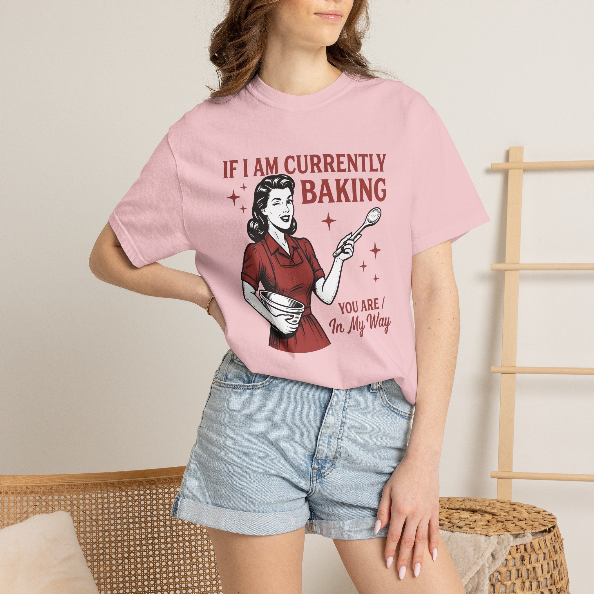 Old Fashioned Baker Shirt Baking Comedy Gift Women Antique Tee Pastry Chef T-Shirt Baker Fan Vintage Tshirt Humor Graphic Doodle Mixing Bowl