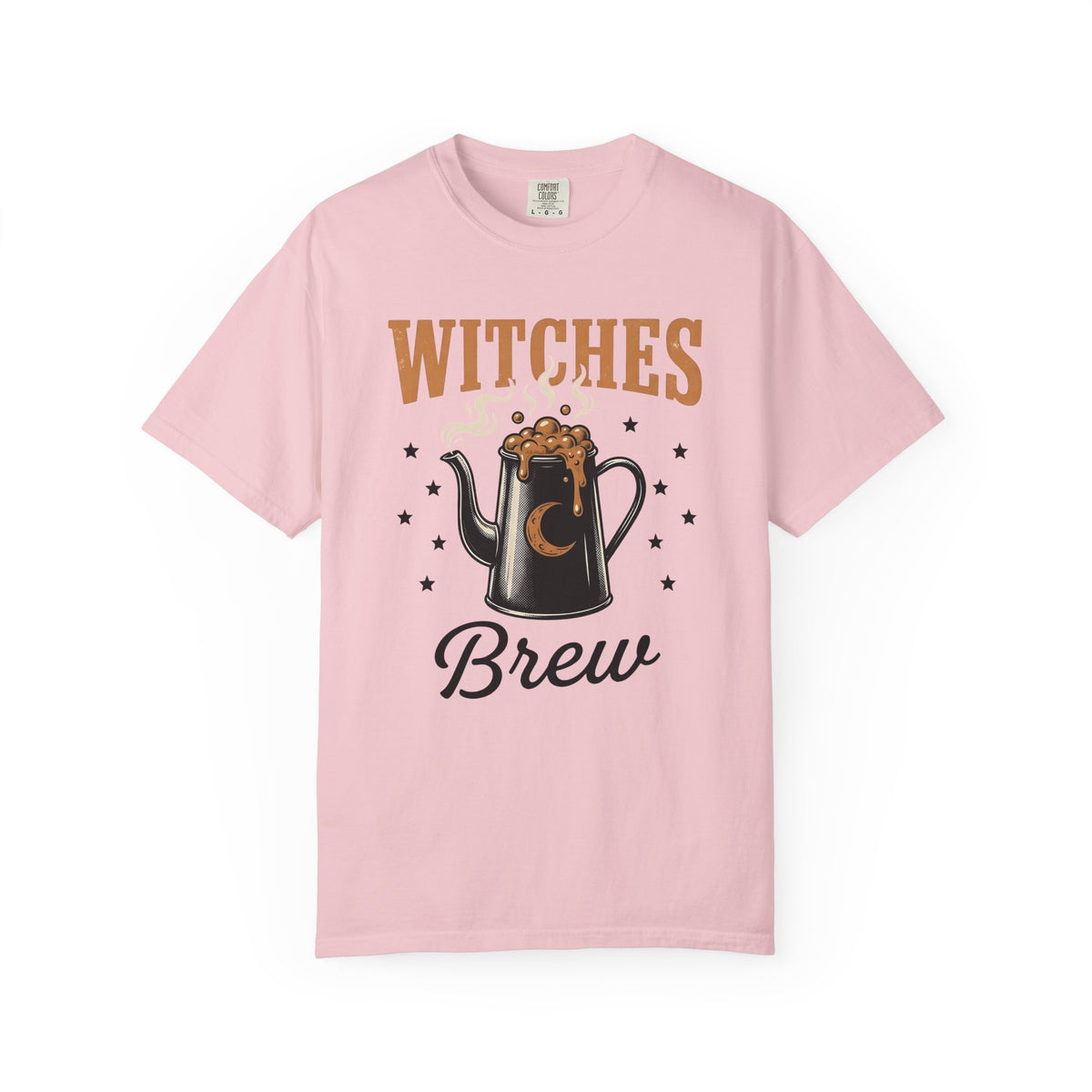 Simmering Kettle Shirt Halloween Sorcery Gift Women Cartoon Tee Whistling Kettle T-Shirt Horror Fan Caricature Tshirt Magic Graphic Sketch