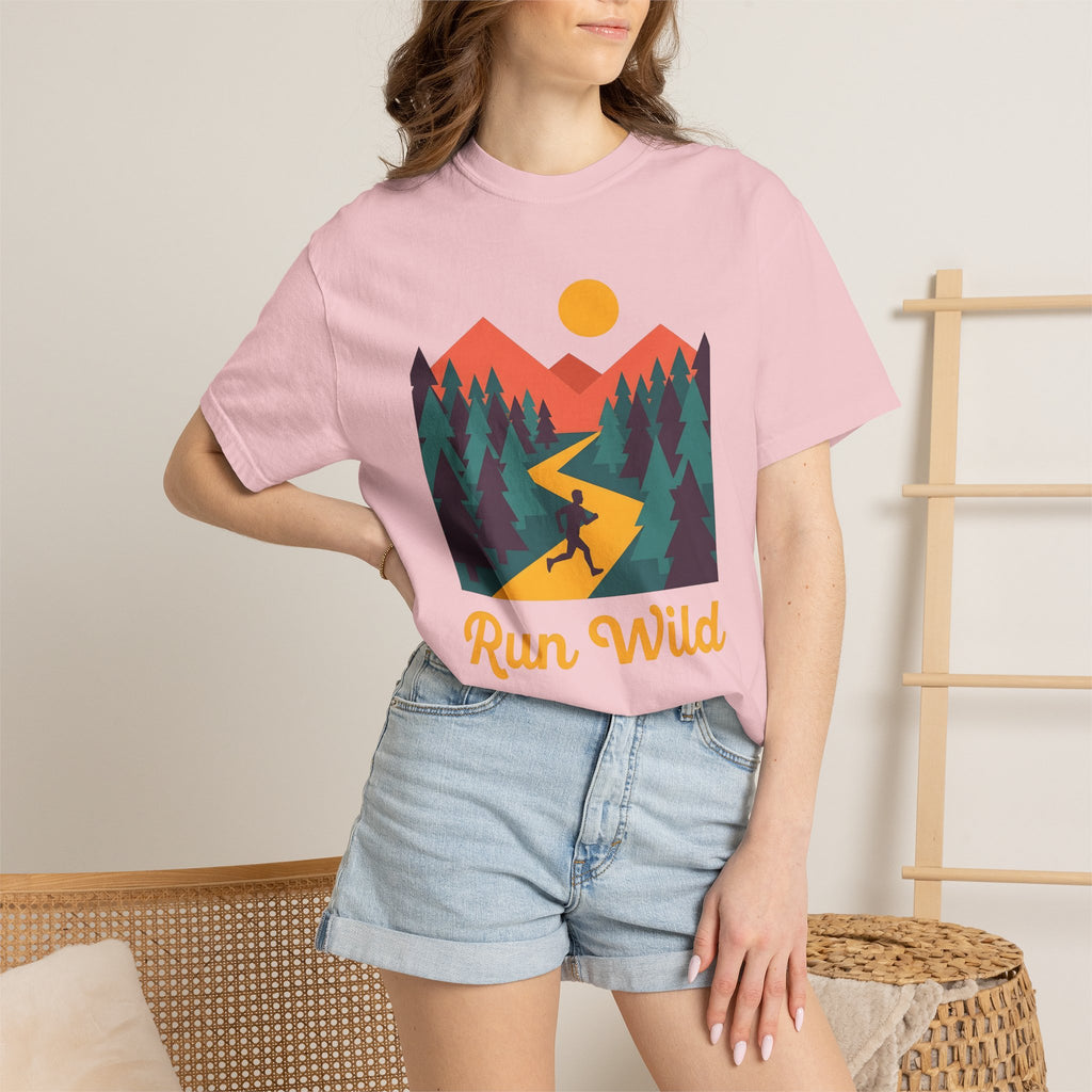 Trail Runner Shirt Sports & Activities Outdoors Gift Women Minimalist Tee Jogger T-Shirt Athlete Fan Ultrarunner Tshirt Wilderness Graphic