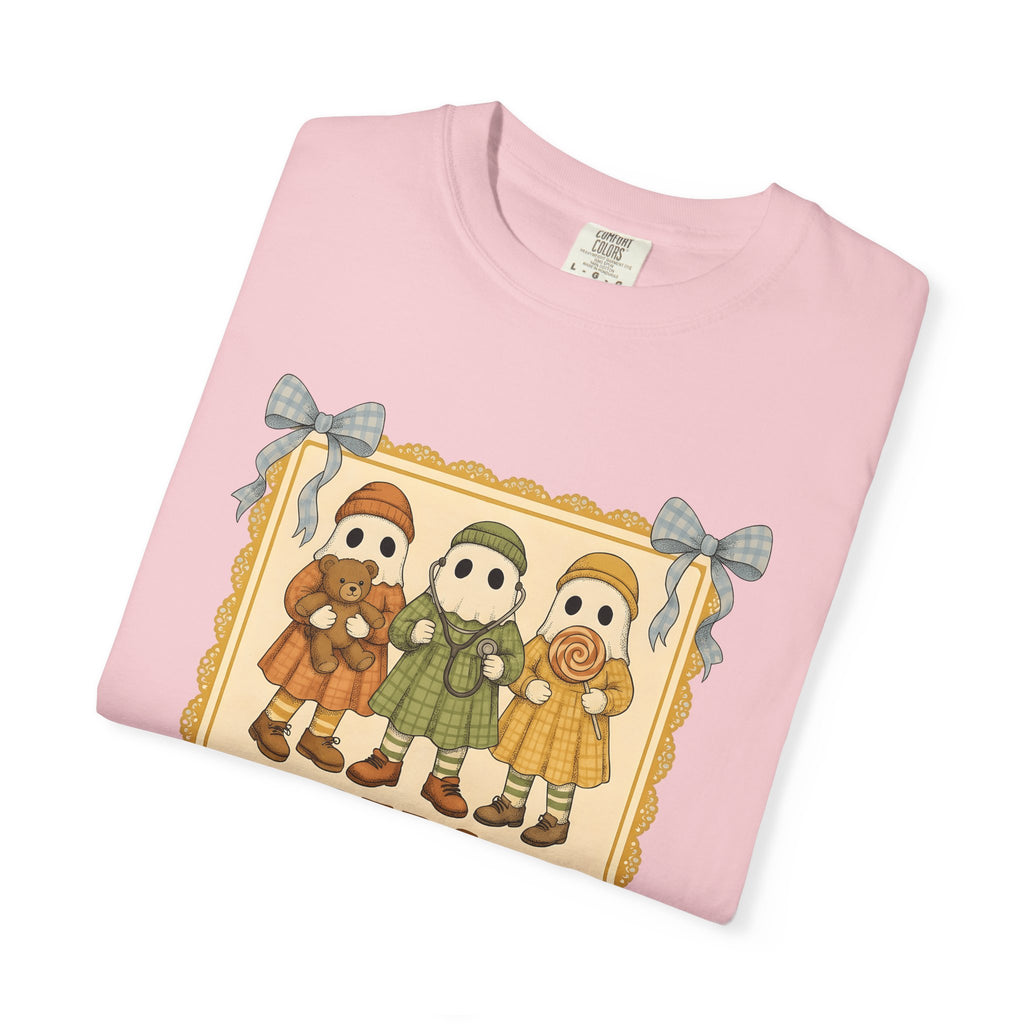 Apparition Children Shirt Nurses Autumn Gift Women Throwback Tee Ghost Kids T-Shirt Nurse Practitioner Enthusiast Retro Tshirt Fall Graphic