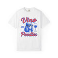 Poodle Pet Shirt Dog Beverage Gift Women Old School Tee Poodle T-Shirt Dog Fan Poodle Art Tshirt Cocktail Graphic Heritage Wine Goblet
