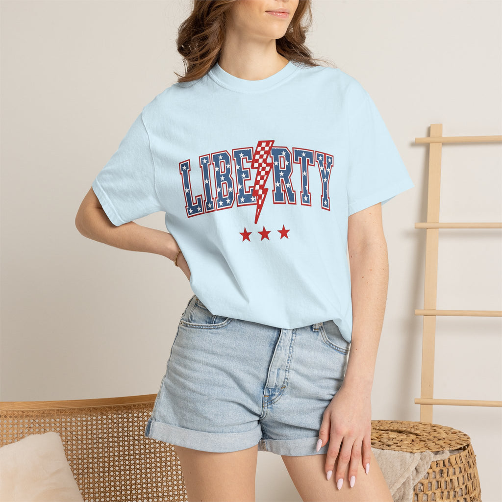 Usa Stars Shirt America Freedom Gift Women Classic Tee American Flag T-Shirt Patriot Fan Vintage Tshirt Liberty Graphic Old School