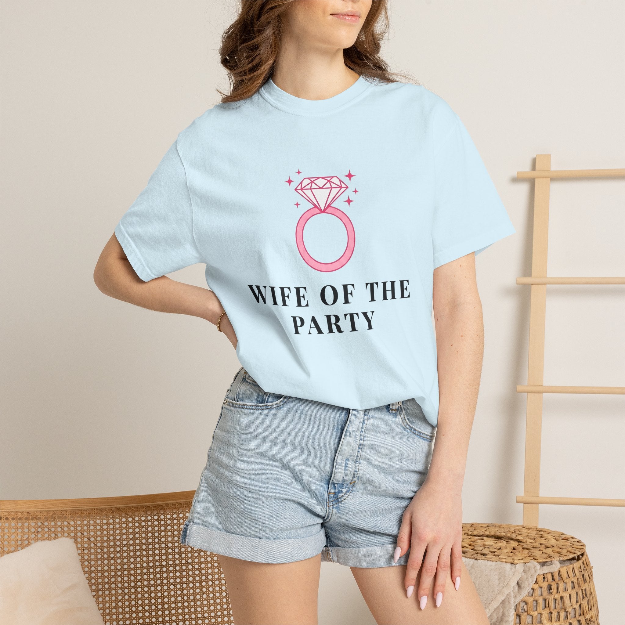 Diamond Ring Shirt Bridal Bachelorette Gift Women Minimalist Tee Engagement Ring T-Shirt Bride Fan Simple Tshirt Hen Party Graphic Modern
