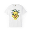 Duck Chick Spectacles Shirt Easter Creature Gift Women Animated Tee Duckling T-Shirt Easter Fan Cartoon Tshirt Animal Graphic Doodle Flower