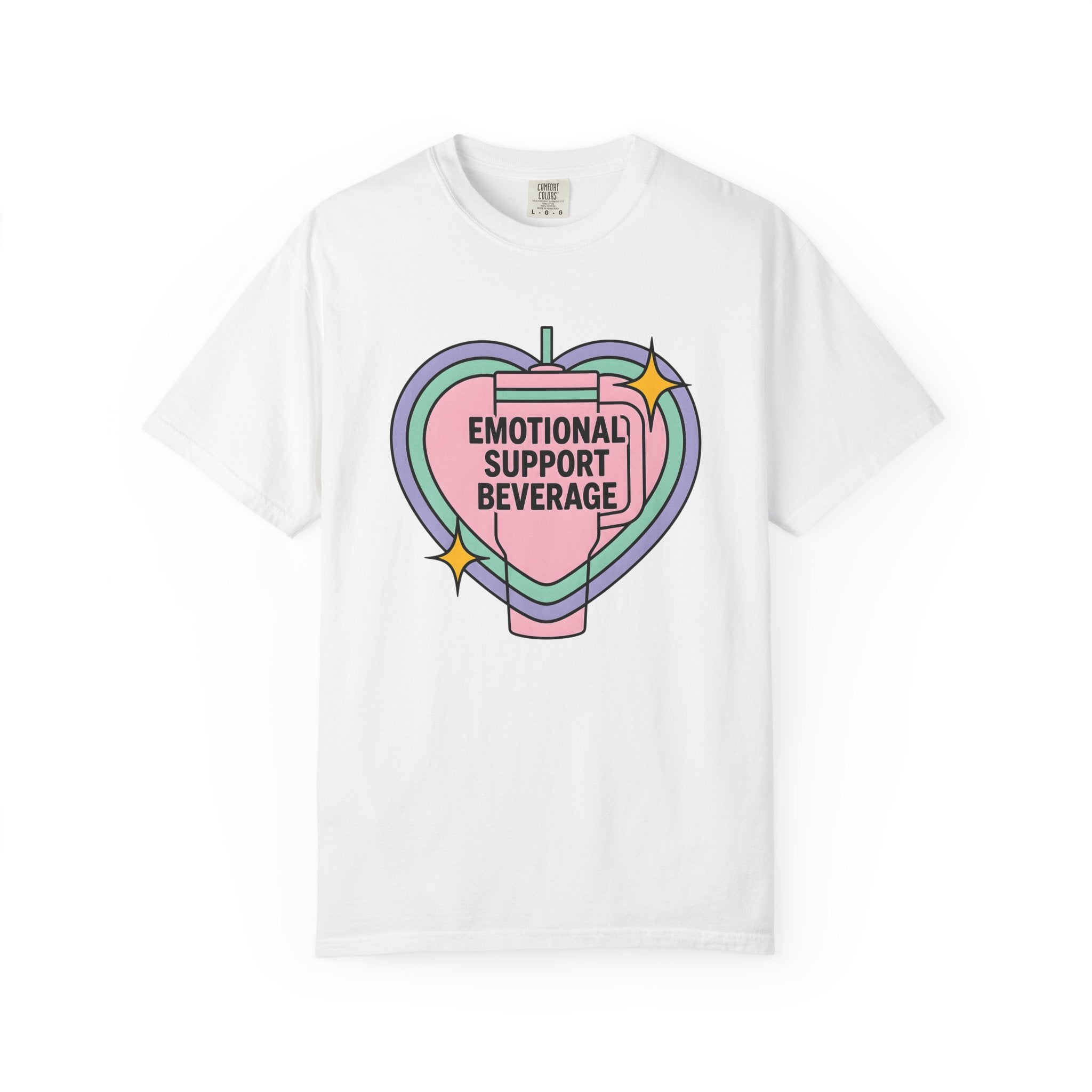 Insulated Cup Shirt Coffee Wellness Gift Women Soft Colors Tee Tumbler T-Shirt Coffee Fan Java Enthusiast Pastel Tshirt Self Care Graphic