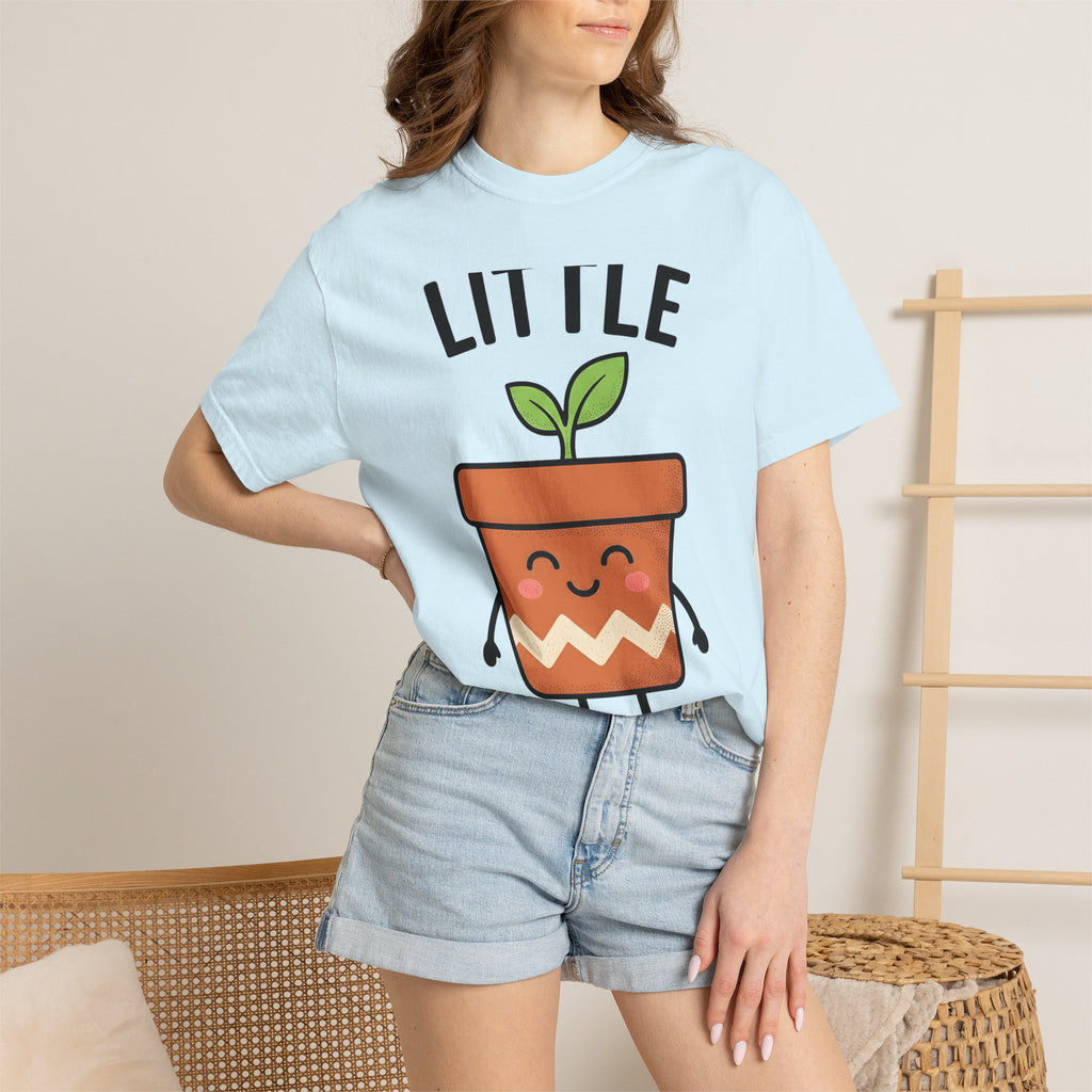 Joyful Planter Pot Shirt Plant Landscaping Gift Women Playful Tee Flower Pot T-Shirt Gardener Enthusiast Whimsical Tshirt Garden Design