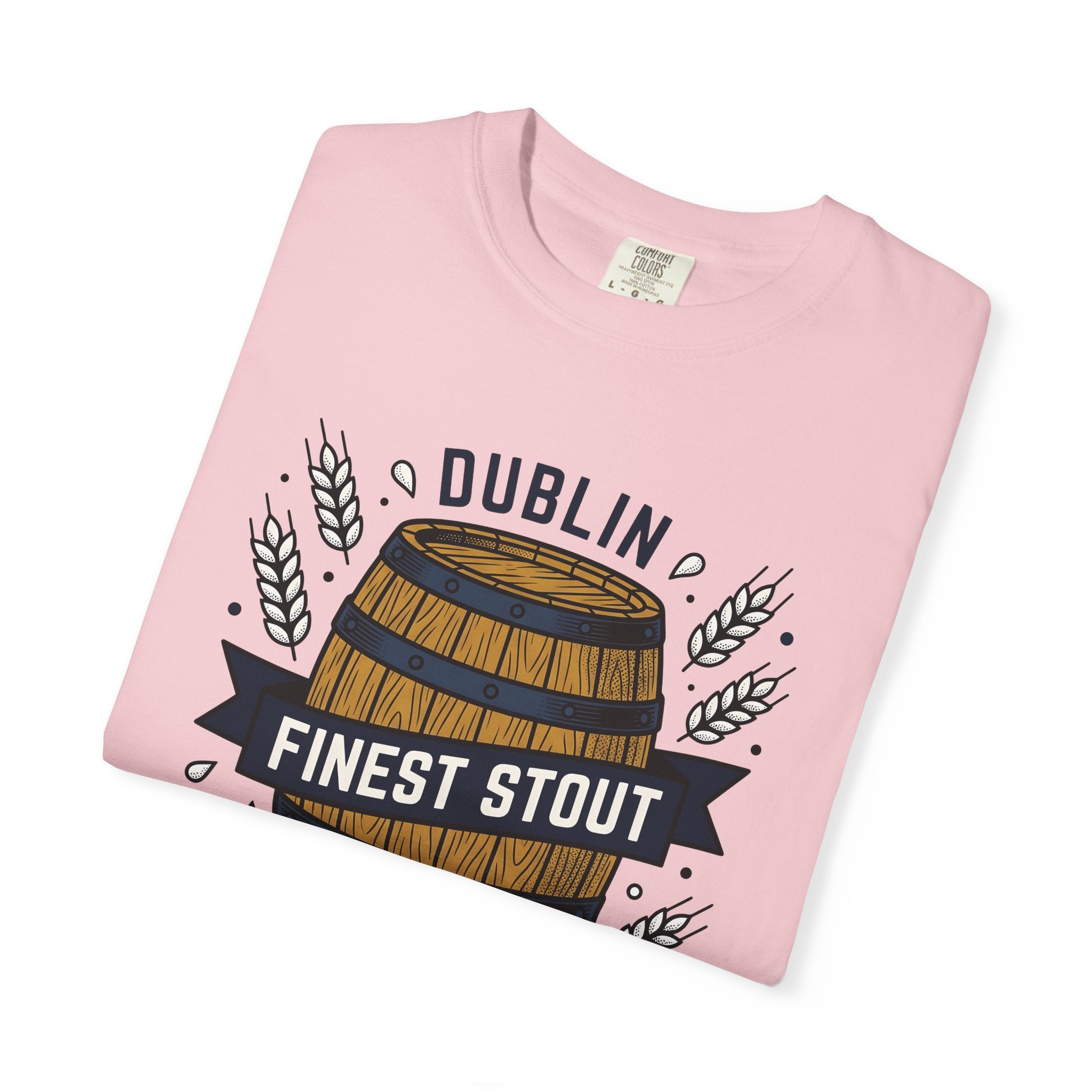 Beer Barrel Shirt St Patrick's Day Beer Gift Women Vintage Tee Keg T-Shirt Irish Fan Retro Tshirt Brewery Graphic Hand Drawn Shamrock Tshirt
