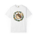 Magical Hedgehog Shirt Animals & Flowers Farmhouse Gift Women Floral Tee Hedgehog T-Shirt Flower Fan Botanical Tshirt Rustic Graphic Retro