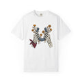 Bone Hands Horseshoe Shirt Cowgirl Ranch Gift Women Neo Traditional Tee Skeletal Hand T-Shirt Cowboy Fan Western Tshirt Farm Graphic Classic