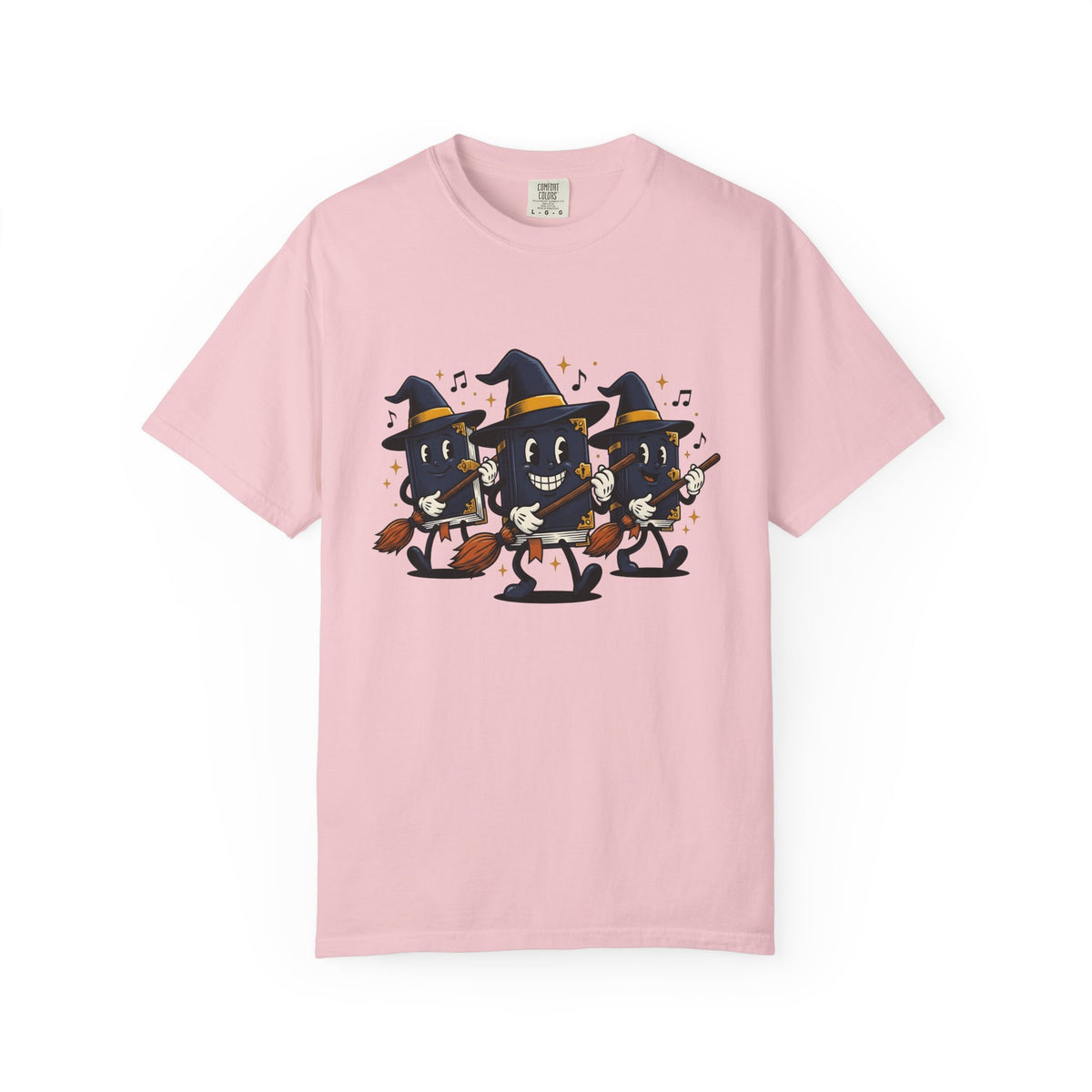 Witch Fantasy Figures Shirt Halloween Story Unisex Gift Sketch Tee Sorceress