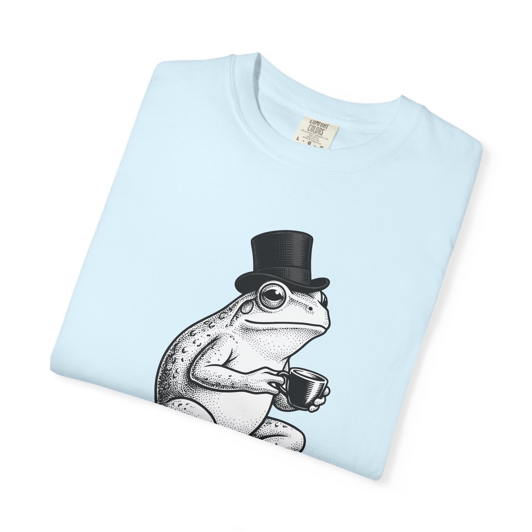 Frog Latte Cup Shirt Coffee Creature Gift Women Antique Tee Mug T-Shirt Coffee Fan Vintage Tshirt Animal Graphic Cartoon Fedora Tshirt