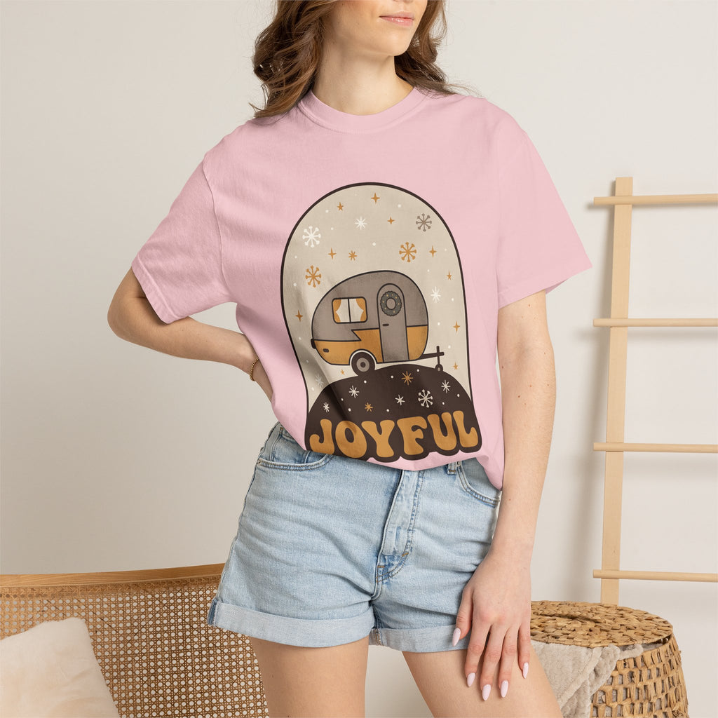 Classic Camper Shirt Christmas Hiking Gift Women Fun Tee Rv T-Shirt Christmas Fan Vintage Tshirt Trek Graphic Old-Fashioned Frost Flakes