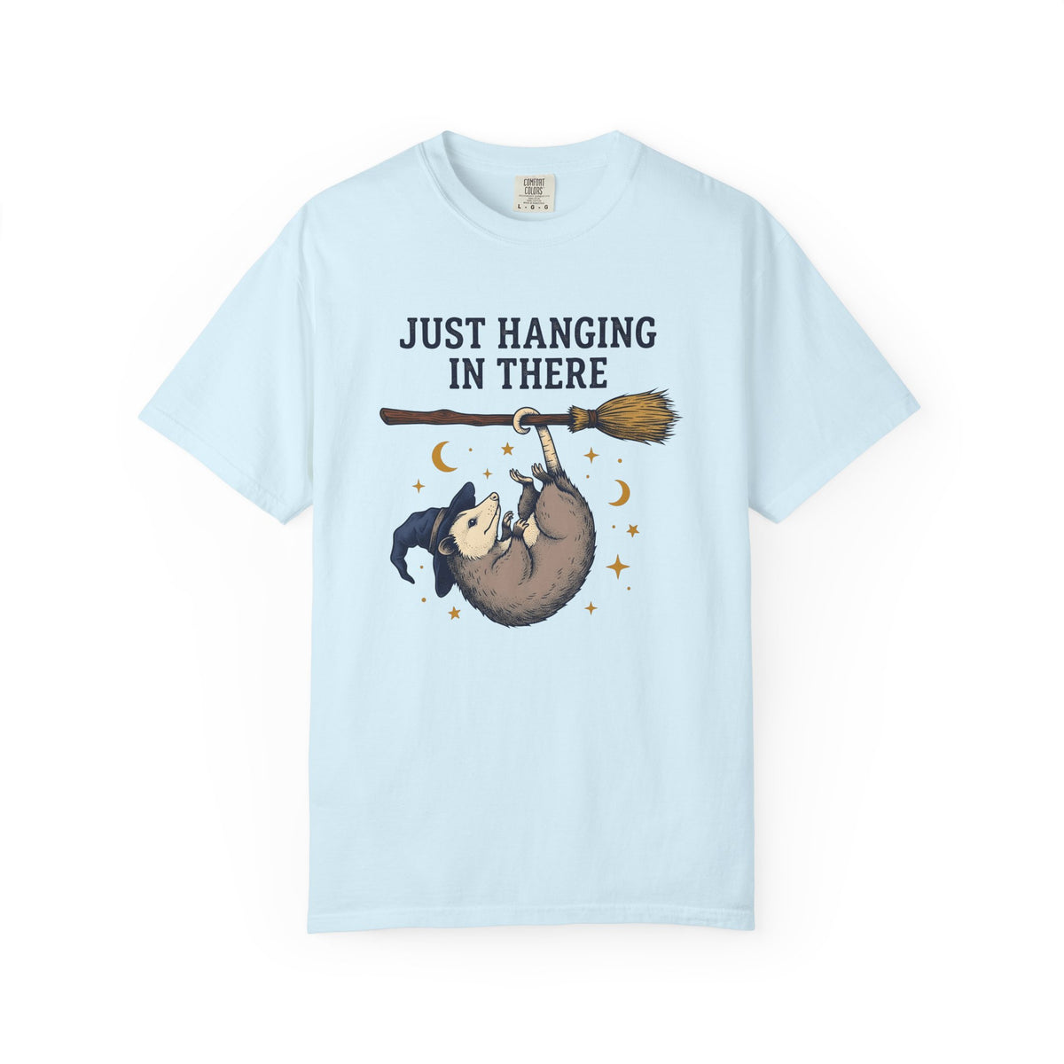 Possum Mage Shirt Halloween Fauna Gift Women Cartoon Tee Opossum T-Shirt Horror Fan Cartoonish Tshirt Wildlife Graphic Sketch Magic