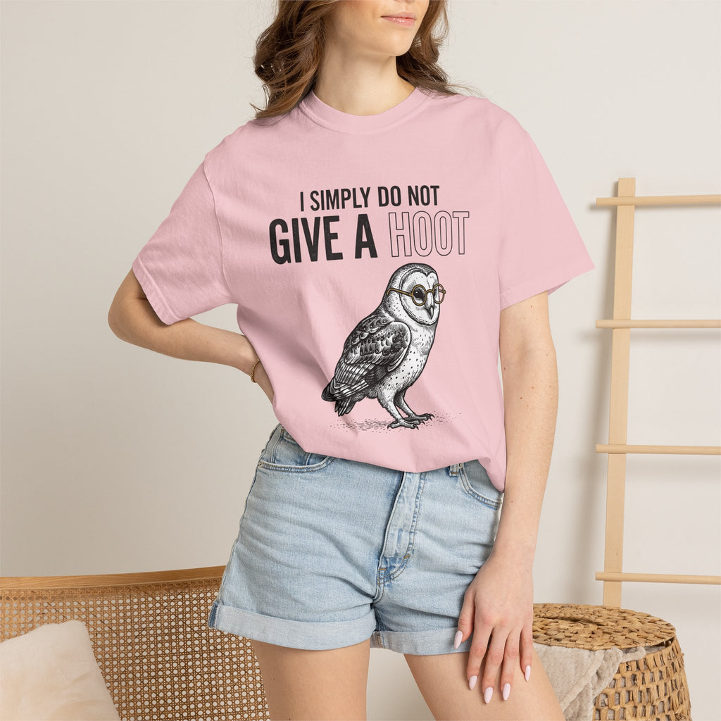 Owl Glasses Shirt Funny Animal Gift Women Hand Drawn Tee Spectacles T-Shirt Humor Fan Eyewear Tshirt Wildlife Graphic Vintage Animal Tshirt