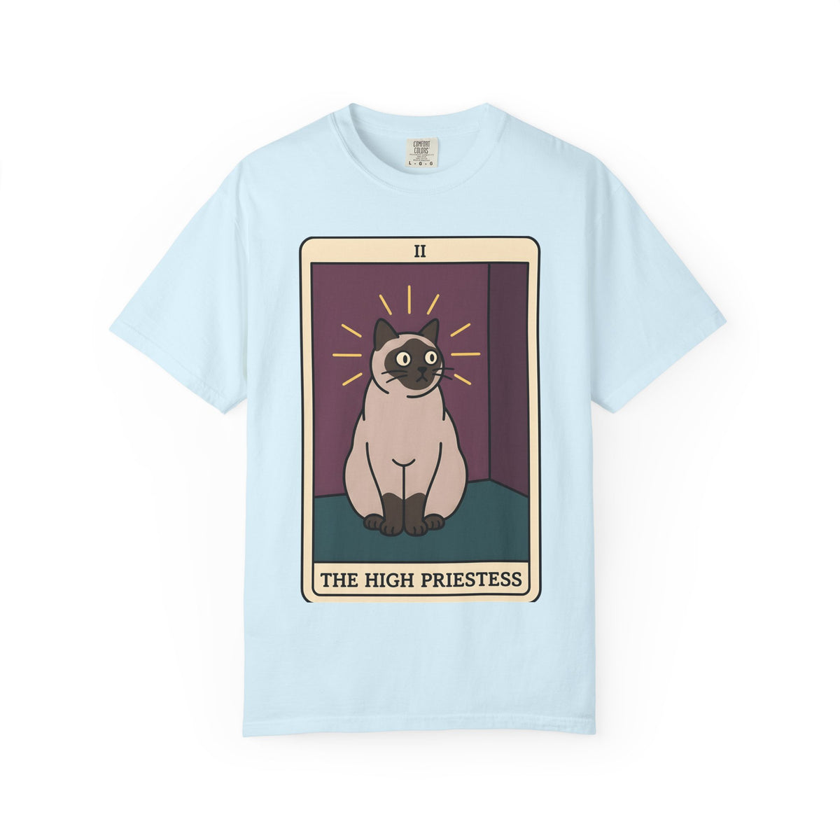 Oracle Cat Shirt Boho Chic Spirituality Unisex Gift Minimalist Tee Cat T-Shirt