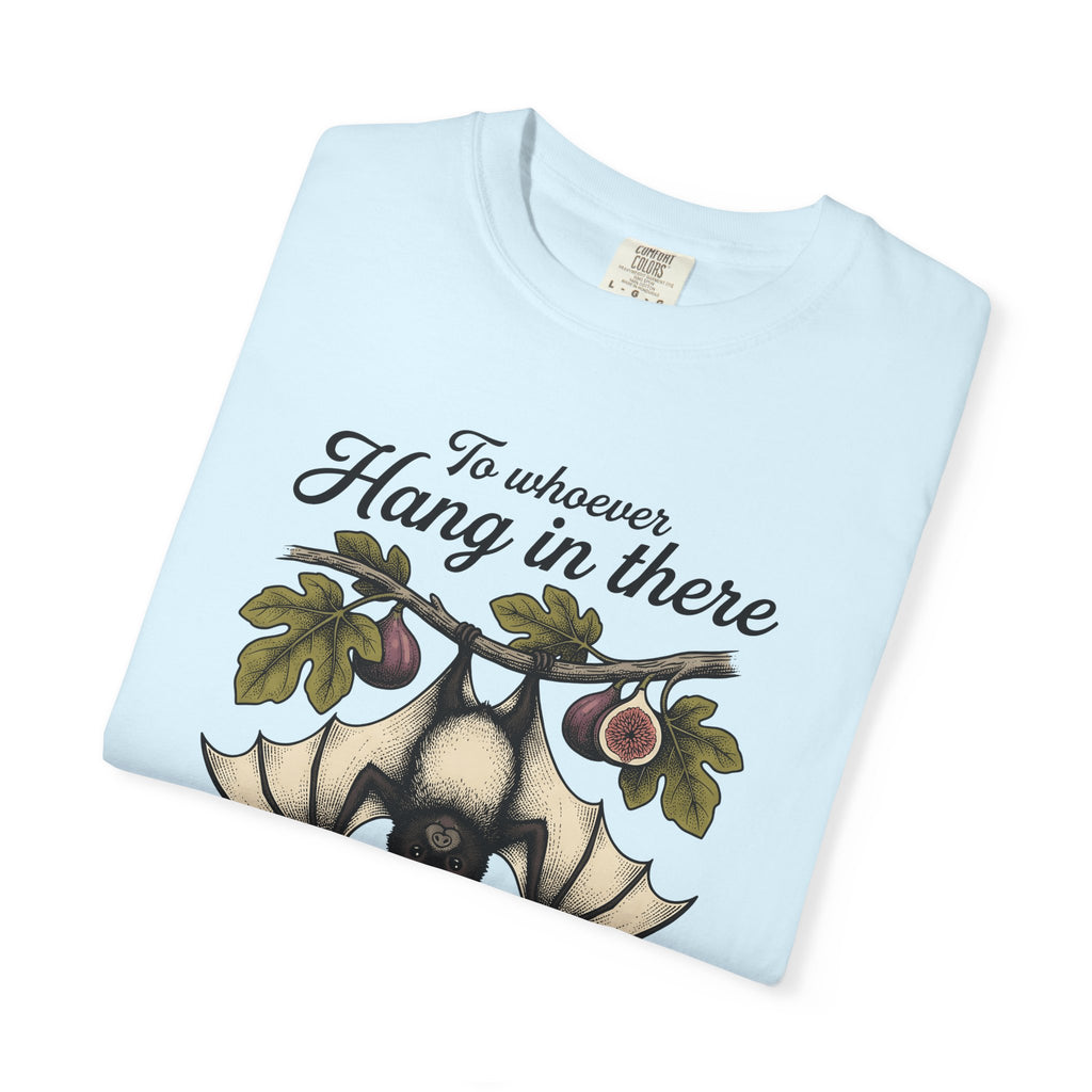 Bat Drawing Shirt Cute Critter Gift Women Retro Tee Bat T-Shirt Adorable Fan Chiropteran Graphic Line Art Twig Branch Tshirt