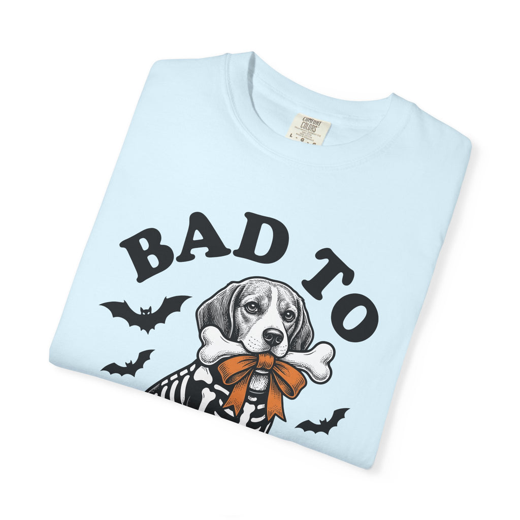 Skeleton Dog Shirt Dog Halloween Gift Women Vintage Tee Dog Skeleton T-Shirt Dog Fan Retro Tshirt Spooky Graphic Hand Drawn Bats Tshirt