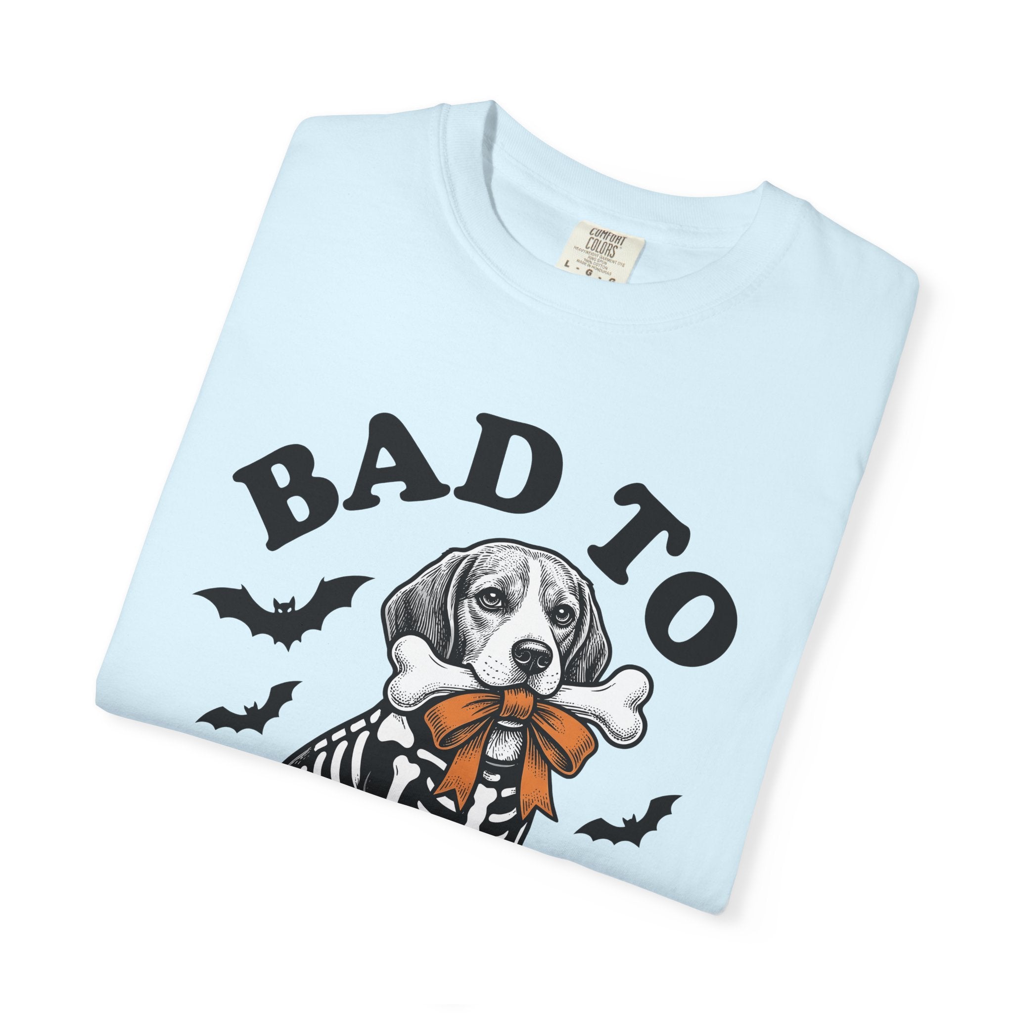 Skeleton Dog Shirt Dog Halloween Gift Women Vintage Tee Dog Skeleton T-Shirt Dog Fan Retro Tshirt Spooky Graphic Hand Drawn Bats Tshirt