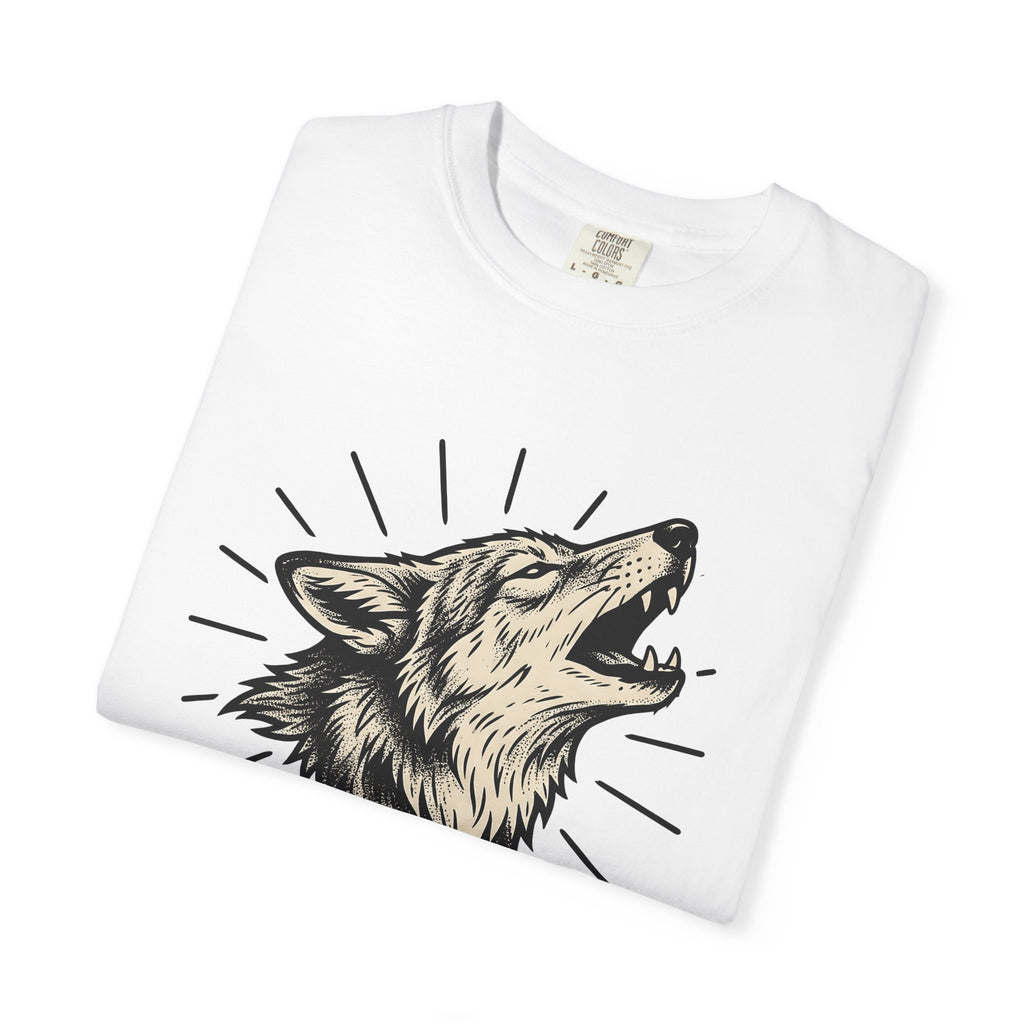Wolf Muzzle Shirt Wolf Fauna Gift Women Sketch Tee Wolf Face T-Shirt Wolf Fan Canine Graphic Tshirt Drawing Illustration Wildlife Graphic