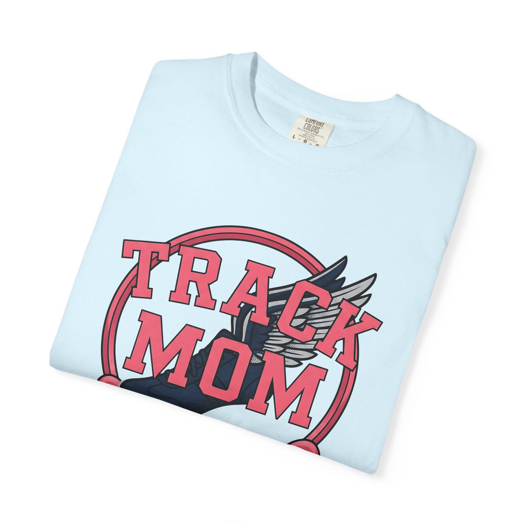 Race Shoes Wings Shirt Track Mom Fitness Gift Women Cartoon Tee Racing Cleats T-Shirt Runner Enthusiast Comic Tshirt Fitness Graphic Old