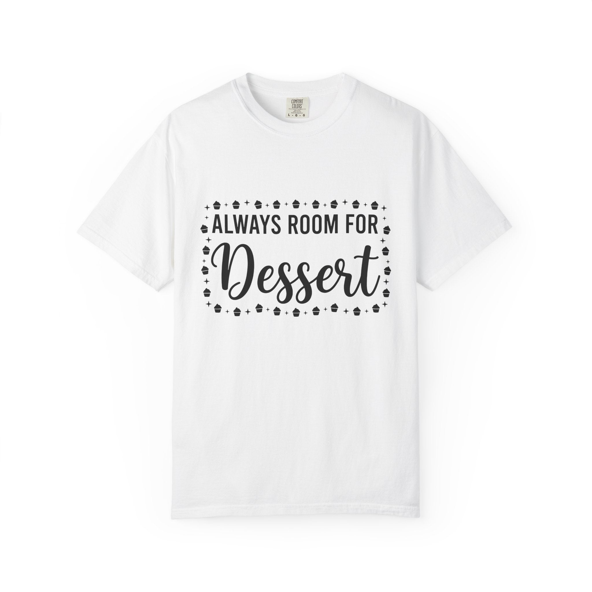 Cupcake Graphic Shirt Desserts Foodie Gift Women Modern Tee Muffin T-Shirt Pastry Fan Simple Tshirt Food Graphic Minimalist Stars Tshirt