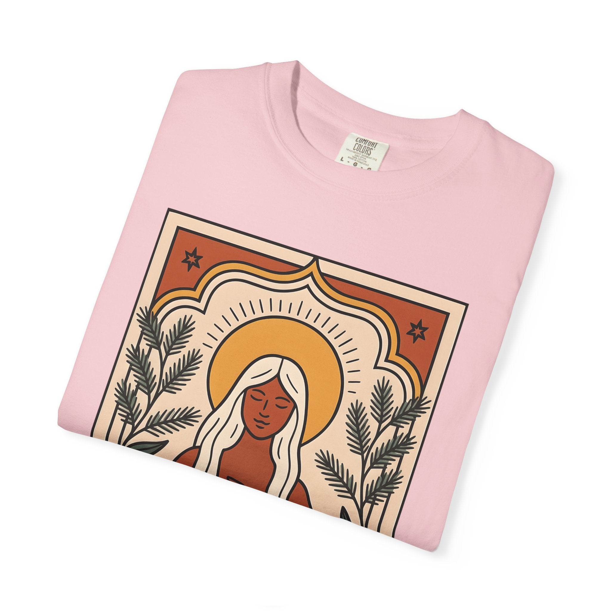Goddess Graphic Shirt Boho Chic Spiritual Gift Women Boho Tee Goddess T-Shirt Bohemian Fan Hippie Tshirt Mystical Graphic Vintage Compass
