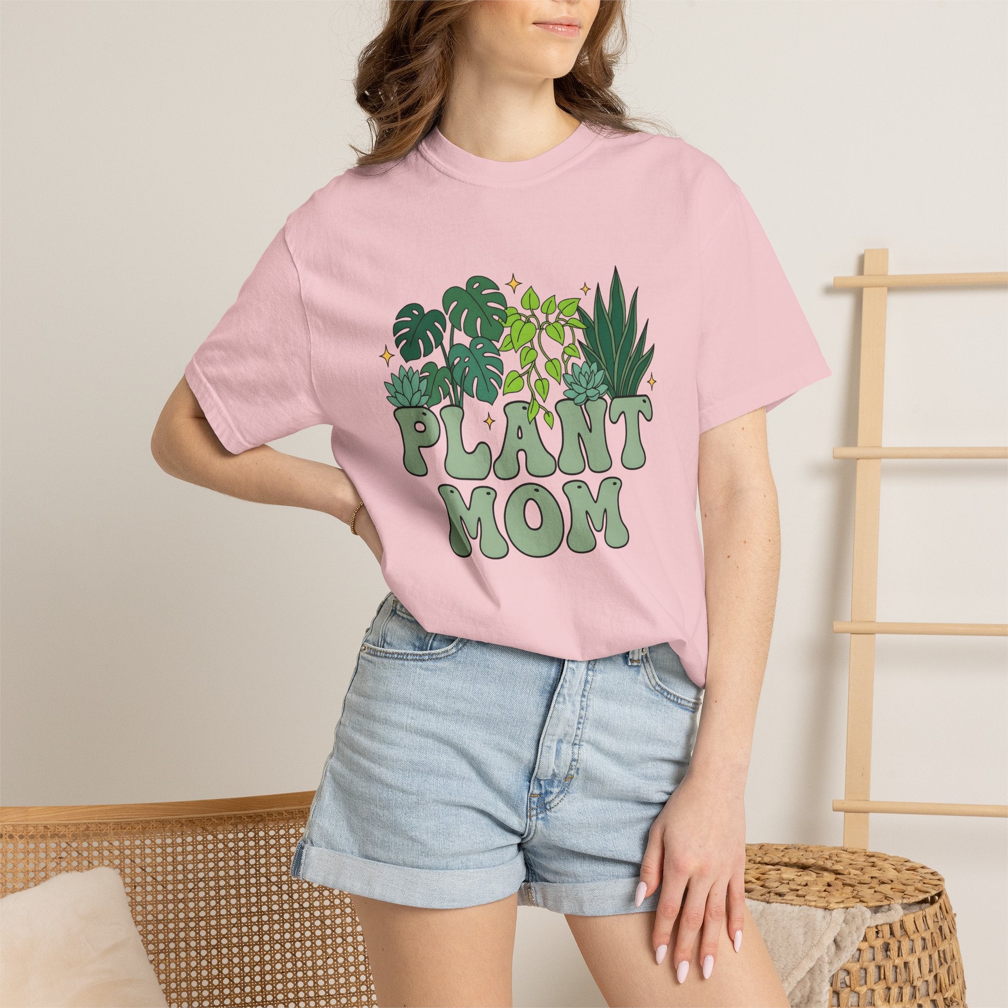 Potted Plants Shirt Plant Mom Horticulture Gift Women Pop Art Tee Houseplants T-Shirt Gardener Enthusiast Pop Artistic Tshirt Gardening