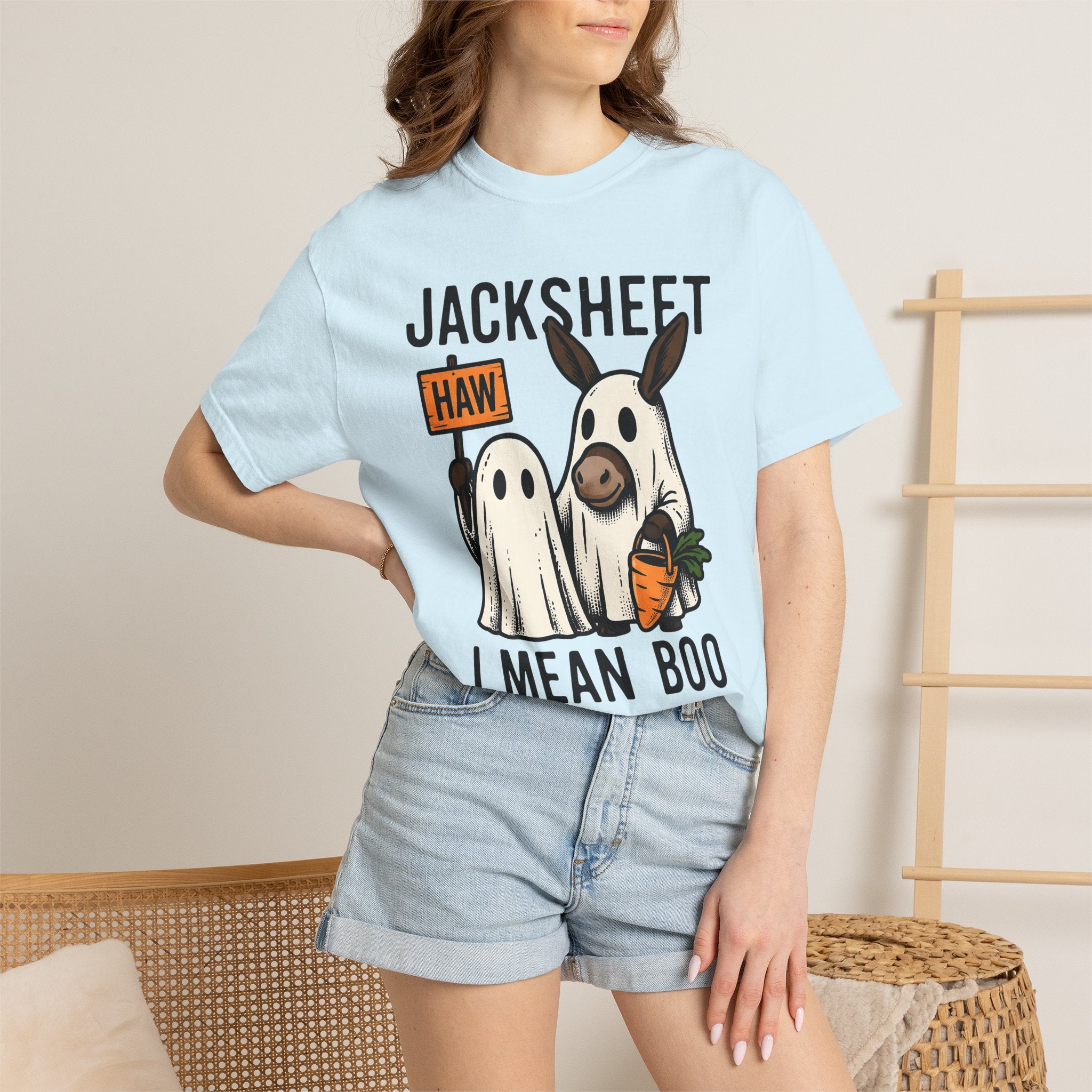 Donkey Phantom Shirt Halloween Creatures Gift Women Animated Tee Burro T-Shirt Horror Fan Cartoon Tshirt Monster Graphic Classic Root Tshirt