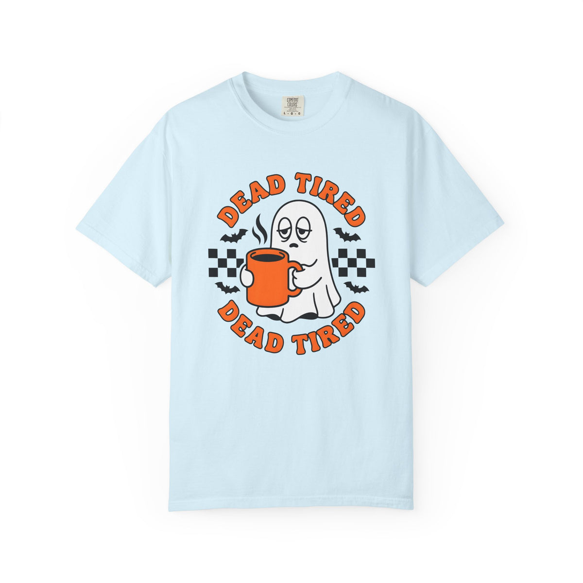 Ghost Coffee Shirt Halloween Coffee Unisex Gift Cartoon Tee Coffee T-Shirt