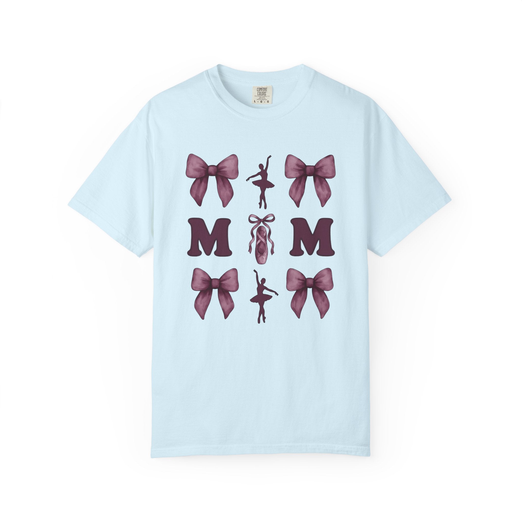 Ballet Dancer Shirt Moms Performance Gift Women Painted Tee Dancer T-Shirt Mom Enthusiast Illustrated Design Show Graphic Tie Tshirt