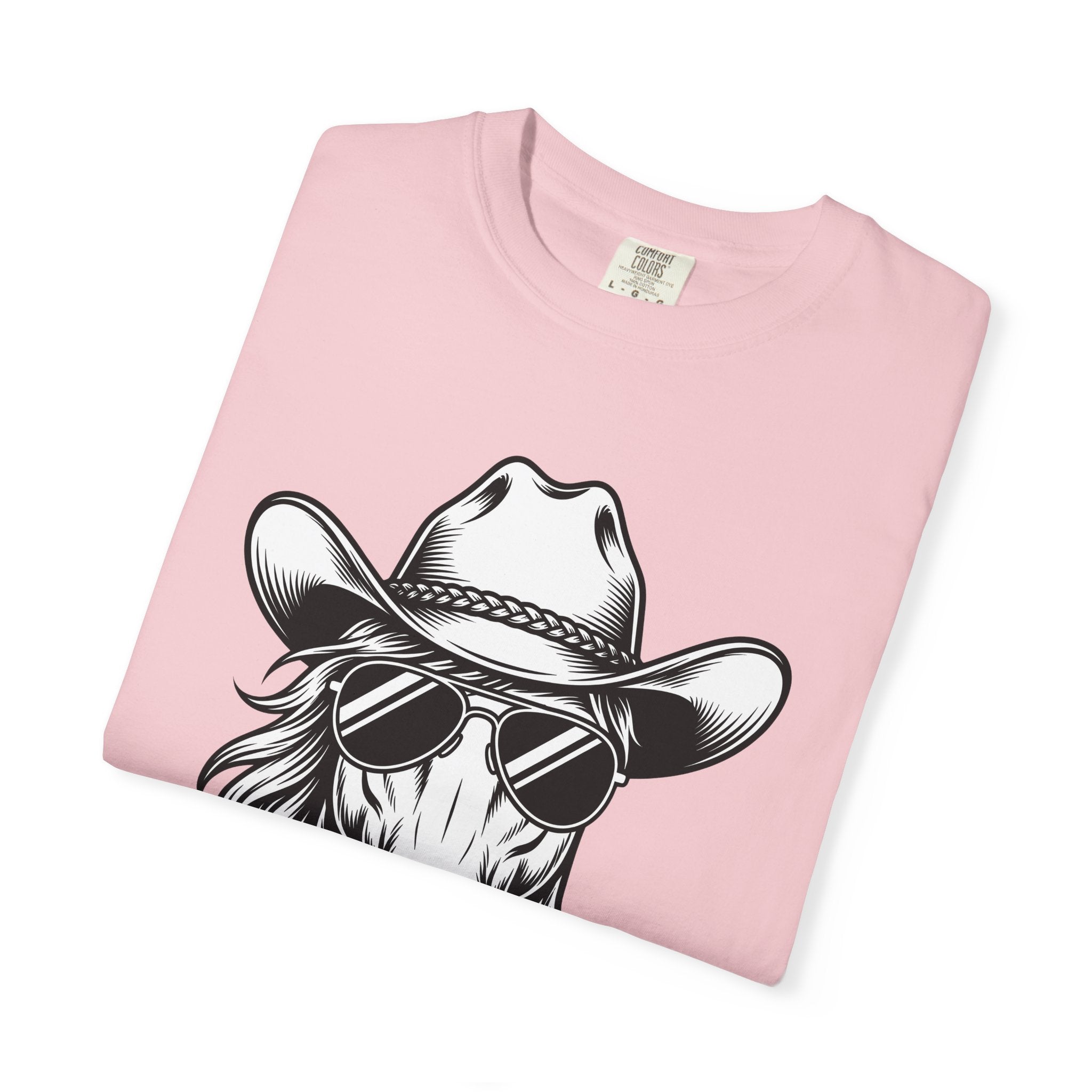 Horse Hat Cowboy Shirt Cowgirl Leather Gift Women Line Art Tee Cowboy T-Shirt Rodeo Fan Minimalist Tshirt Leather Graphic Hand Drawn Bloom