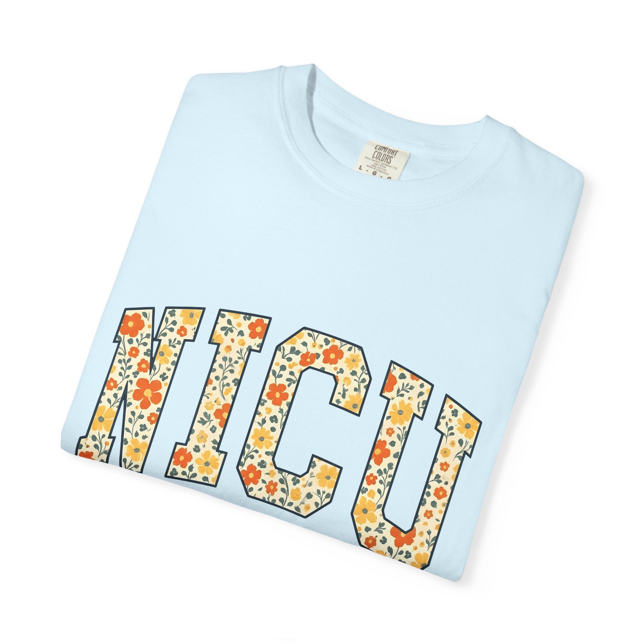 Flower Varsity Letters Shirt Nurses Clinic Gift Women Gypsy Tee Floral T-Shirt Nurse Fan Bohemian Tshirt Medical Graphic Classic Petals