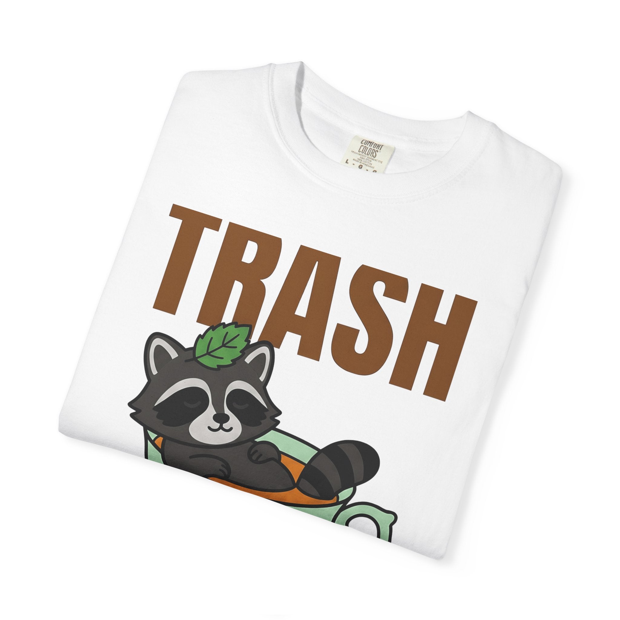 Raccoon Tea Cup Shirt Animals Cappuccino Gift Women Playful Tee Trash Panda T-Shirt Wildlife Fan Critter Tshirt Coffee Graphic Sketch Plant