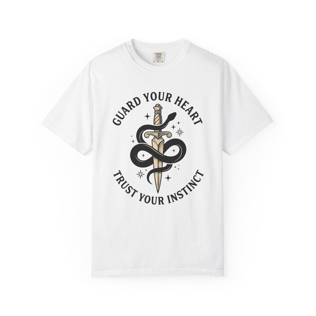 Viper Blade Shirt Boho Chic Occult Gift Women Traditional Tee Knife T-Shirt Bohemian Fan Vintage Tshirt Mystic Graphic Classic Star Symbols