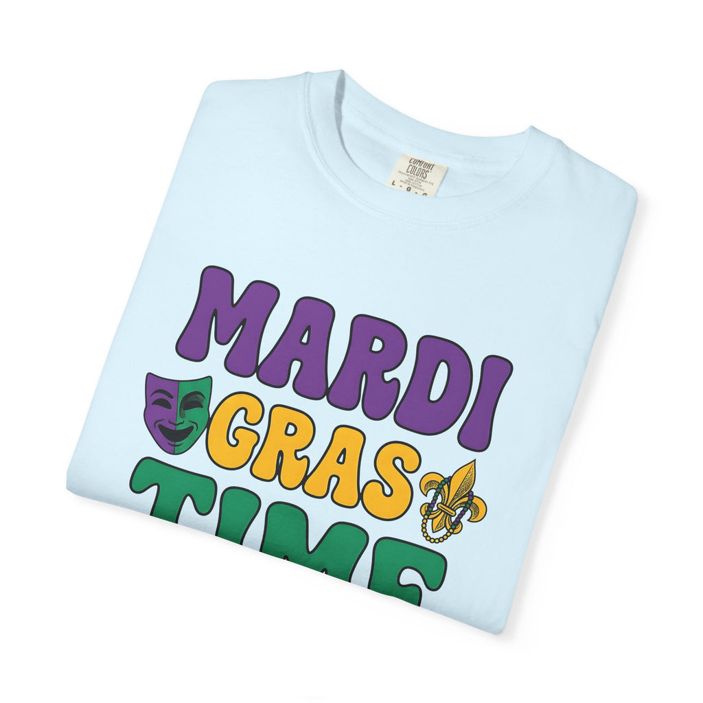 Carnival Mask Shirt Mardi Gras Celebration Gift Women Vibrant Tee Masquerade T-Shirt Carnival Fan Mask Tshirt Party Graphic Vintage Lily
