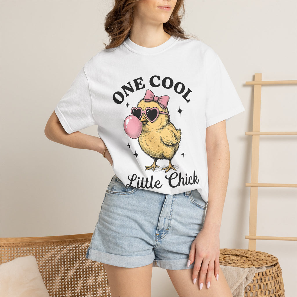 Chick Illustration Shirt Easter Wildlife Gift Women Kawaii Tee Chicken T-Shirt Easter Fan Bunny Tshirt Wildlife Graphic Vintage Shades